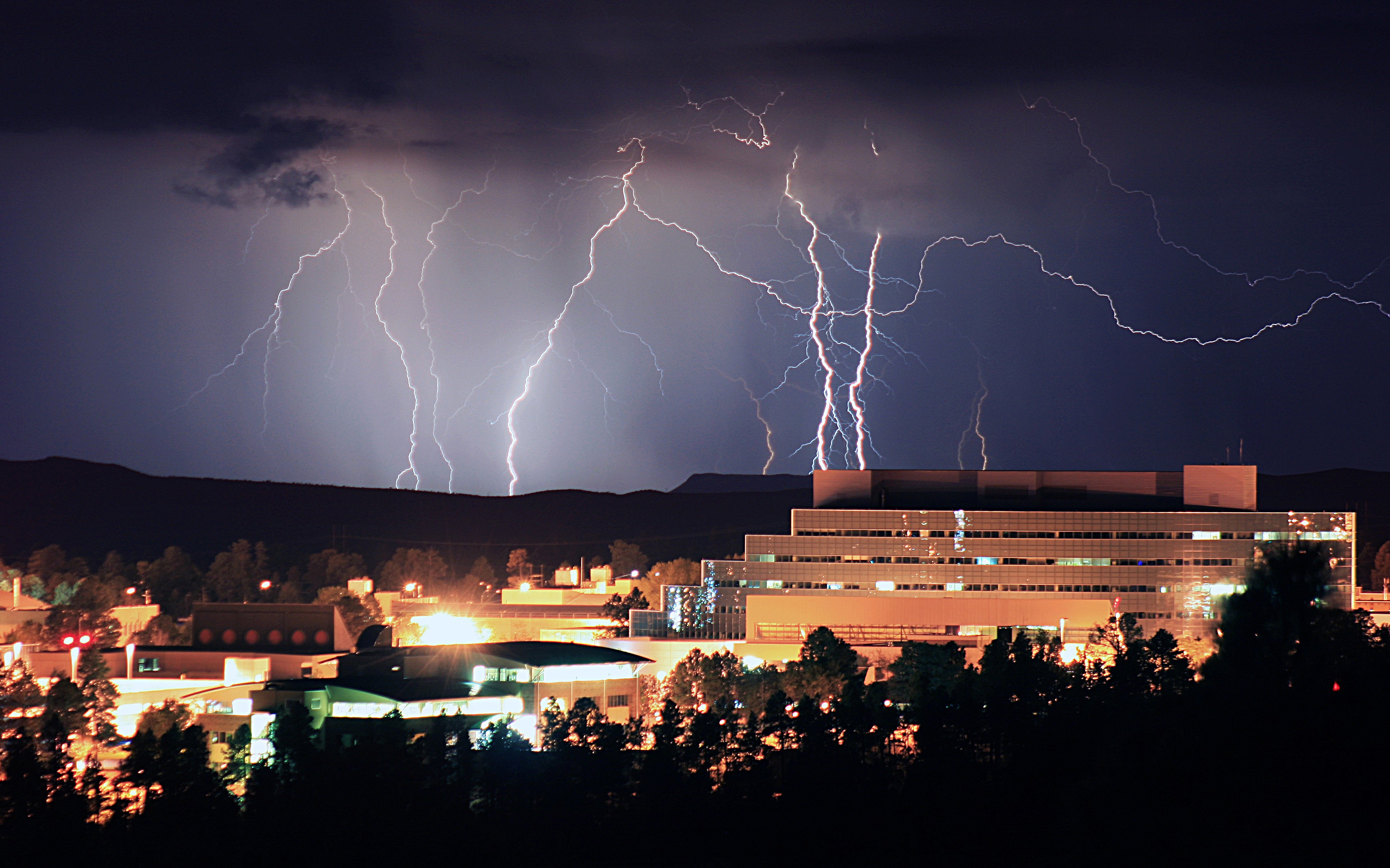 Lightning behind TA-3